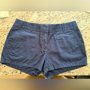 J. Crew Navy Blue Chino Shorts